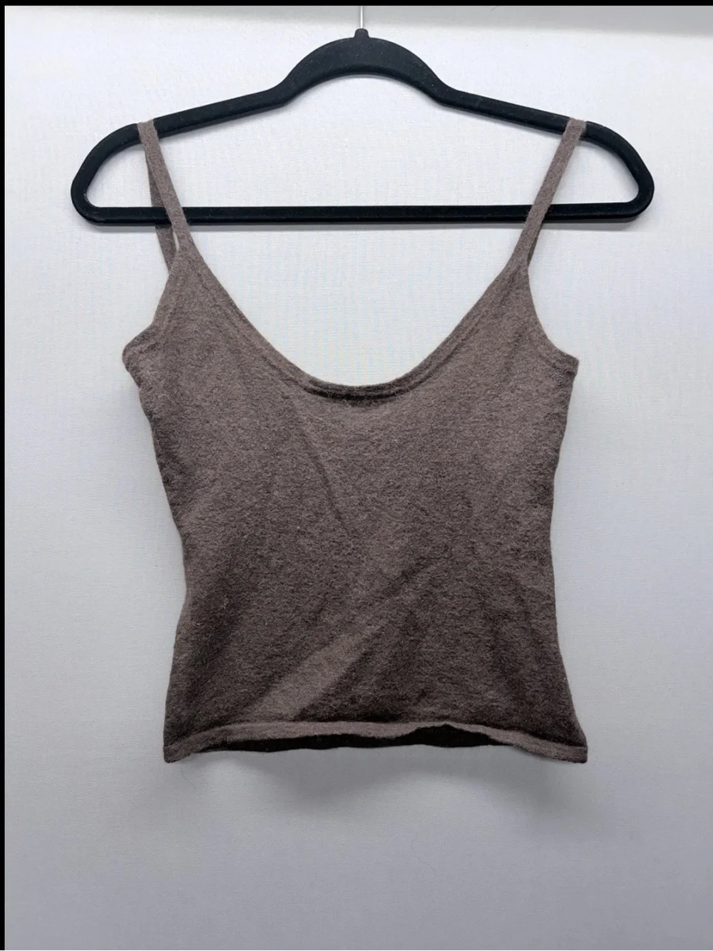 Free People Taupe Spaghetti Strap Cami